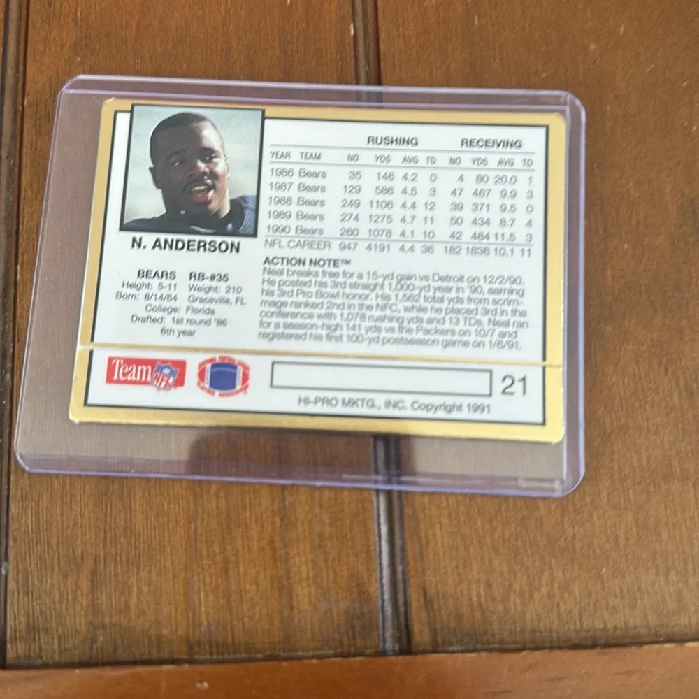 Neal Anderson - Picture 2 of 2